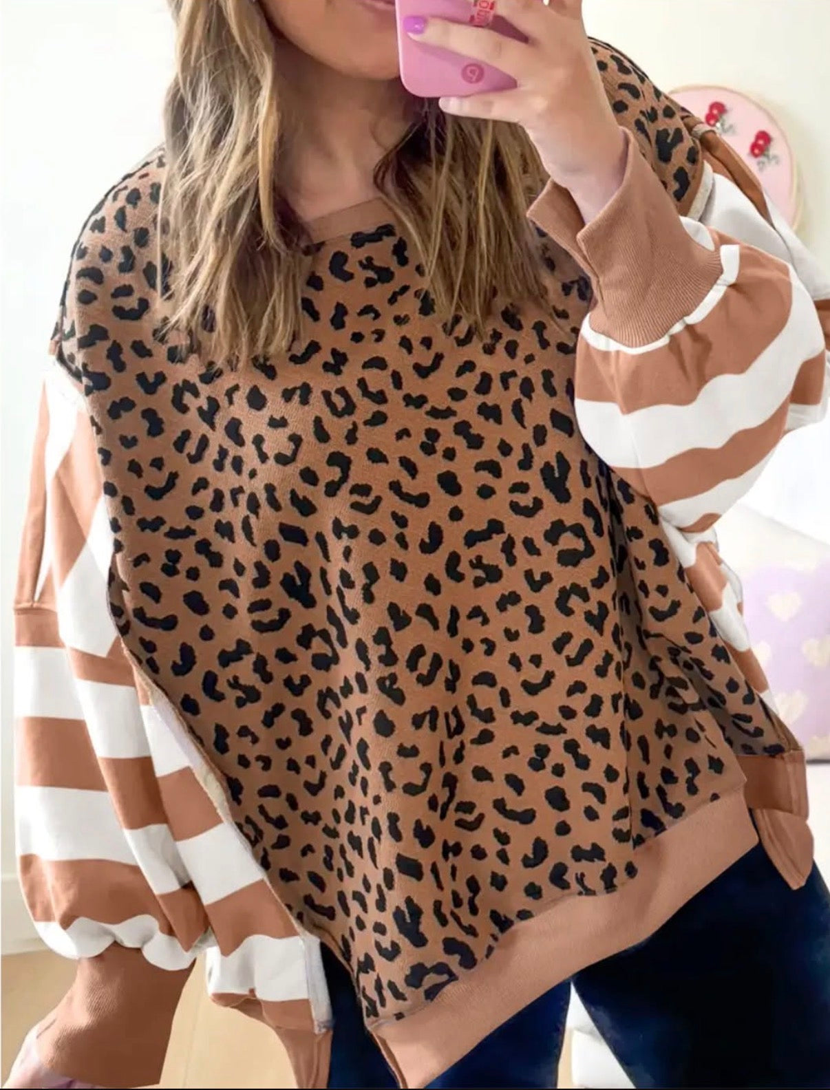 Cheetah Sweater